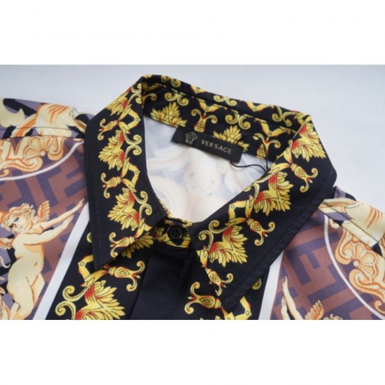 VERSACE Versace 2022 Men's Long Sleeve Shirt Super Fashionable Popularity VERSACE Versace 2022 Men's Long Sleeve Shirt Super Fashionable Popularity