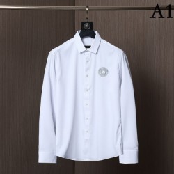 VERSACE Versace 2022 men's long-sleeved shirt VIP sale for a limited time