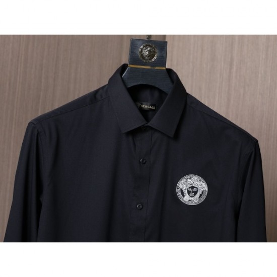 VERSACE Versace 2022 men's long-sleeved shirt VIP sale for a limited time VERSACE Versace 2022 men's long-sleeved shirt VIP sale for a limited time