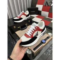 2022SS Men's sneakers with a bright atmosphere ARMANI Armani