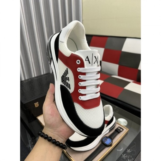 2022SS Men's sneakers with a bright atmosphere ARMANI Armani 2022SS Men's sneakers with a bright atmosphere ARMANI Armani