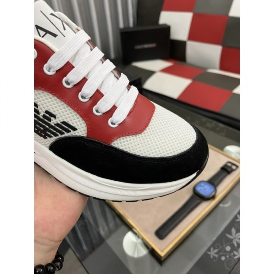 2022SS Men's sneakers with a bright atmosphere ARMANI Armani 2022SS Men's sneakers with a bright atmosphere ARMANI Armani
