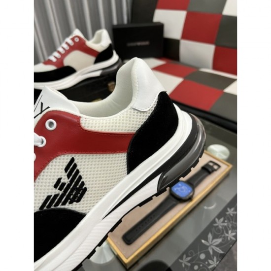 2022SS Men's sneakers with a bright atmosphere ARMANI Armani 2022SS Men's sneakers with a bright atmosphere ARMANI Armani