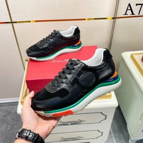 Sold out this time! FERRAGAMO Salvatore Ferragamo 2022AW men's sneakers Sold out this time! FERRAGAMO Salvatore Ferragamo 2022AW men's sneakers