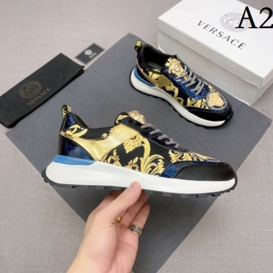 2022SS Men's Sneakers Now in the height of summer VERSACE Versace 2022SS Men's Sneakers Now in the height of summer VERSACE Versace