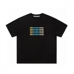 2022SS Outstanding presence ALEXANDER WANG Alexander Wang Men's and women's short-sleeved T-shirt