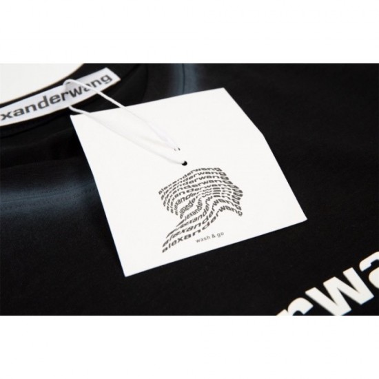 2022SS Popular item ALEXANDER WANG Alexander Wang Men's and women's short sleeve T-shirt 2022SS Popular item ALEXANDER WANG Alexander Wang Men's and women's short sleeve T-shirt