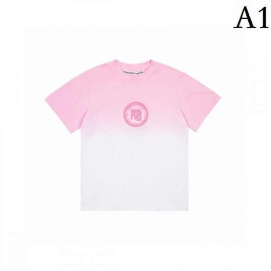2022SS There is a sense of luxury ALEXANDER WANG Alexander Wang Men's and women's short-sleeved T-shirt 2022SS There is a sense of luxury ALEXANDER WANG Alexander Wang Men's and women's short-sleeved T-shirt