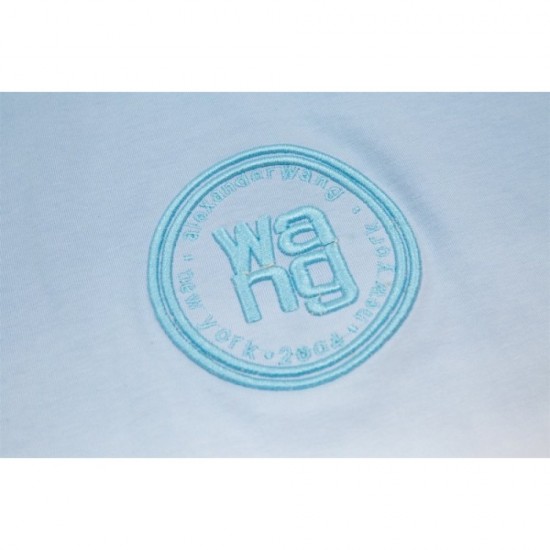 2022SS There is a sense of luxury ALEXANDER WANG Alexander Wang Men's and women's short-sleeved T-shirt 2022SS There is a sense of luxury ALEXANDER WANG Alexander Wang Men's and women's short-sleeved T-shirt