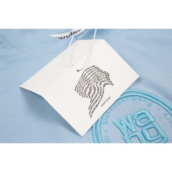 2022SS There is a sense of luxury ALEXANDER WANG Alexander Wang Men's and women's short-sleeved T-shirt 2022SS There is a sense of luxury ALEXANDER WANG Alexander Wang Men's and women's short-sleeved T-shirt