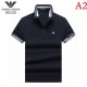 ARMANI Men's Short Sleeve T-shirt 2022 New Armani Multicolored with plenty of adult atmosphere ARMANI Men's Short Sleeve T-shirt 2022 New Armani Multicolored with plenty of adult atmosphere