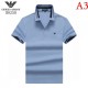 ARMANI Men's Short Sleeve T-shirt 2022 New Armani Multicolored with plenty of adult atmosphere ARMANI Men's Short Sleeve T-shirt 2022 New Armani Multicolored with plenty of adult atmosphere