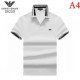 ARMANI Men's Short Sleeve T-shirt 2022 New Armani Multicolored with plenty of adult atmosphere ARMANI Men's Short Sleeve T-shirt 2022 New Armani Multicolored with plenty of adult atmosphere