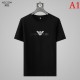 ARMANI Men's Short Sleeve T-shirt 2022 New Unique Spring / Summer Coordination Armani Multicolor Selectable ARMANI Men's Short Sleeve T-shirt 2022 New Unique Spring / Summer Coordination Armani Multicolor Selectable