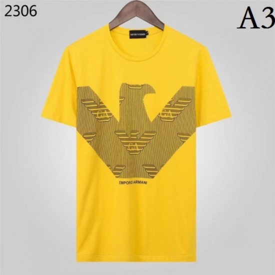 Impressive design Men's T-shirt 2022SS ARMANI Armani Impressive design Men's T-shirt 2022SS ARMANI Armani