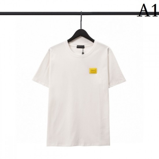 ARMANI Armani 2022SS men's short-sleeved T-shirt to boost your summer mood ARMANI Armani 2022SS men's short-sleeved T-shirt to boost your summer mood