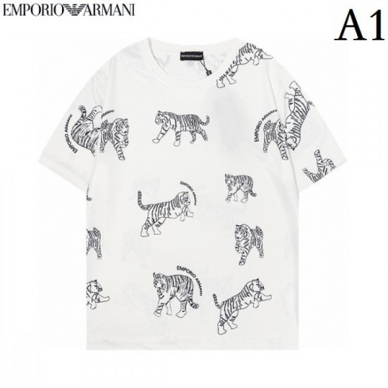 ARMANI Armani 2022SS men's short-sleeved T-shirt summer attention item ARMANI Armani 2022SS men's short-sleeved T-shirt summer attention item