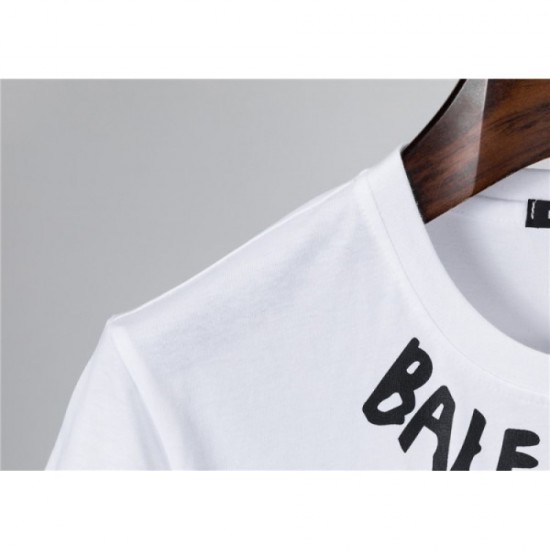 BALENCIAGA Men's short-sleeved T-shirt 2022 New product No. 1 in cumulative sales Balenciaga BALENCIAGA Men's short-sleeved T-shirt 2022 New product No. 1 in cumulative sales Balenciaga