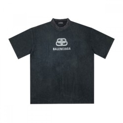 2022SS New Style BALENCIAGA Men's and Women's Short Sleeve T-shirt