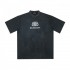 2022SS New Style BALENCIAGA Men's and Women's Short Sleeve T-shirt