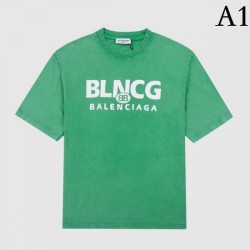 2022SS Outstanding breathability BALENCIAGA Balenciaga Men's and women's short-sleeved T-shirt