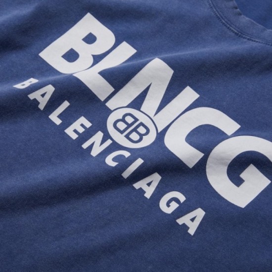 2022SS Outstanding breathability BALENCIAGA Balenciaga Men's and women's short-sleeved T-shirt 2022SS Outstanding breathability BALENCIAGA Balenciaga Men's and women's short-sleeved T-shirt