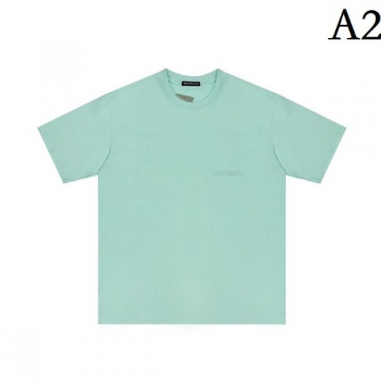 2022SS NEW Tops BALENCIAGA Balenciaga Men's and Women's Short Sleeve T-shirt 2022SS NEW Tops BALENCIAGA Balenciaga Men's and Women's Short Sleeve T-shirt