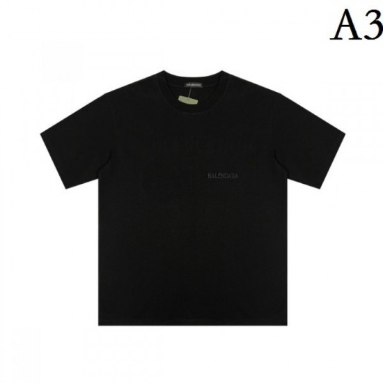 2022SS NEW Tops BALENCIAGA Balenciaga Men's and Women's Short Sleeve T-shirt 2022SS NEW Tops BALENCIAGA Balenciaga Men's and Women's Short Sleeve T-shirt