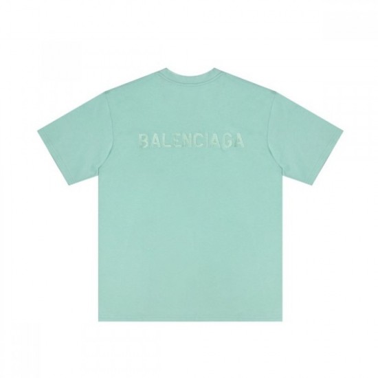 2022SS NEW Tops BALENCIAGA Balenciaga Men's and Women's Short Sleeve T-shirt 2022SS NEW Tops BALENCIAGA Balenciaga Men's and Women's Short Sleeve T-shirt