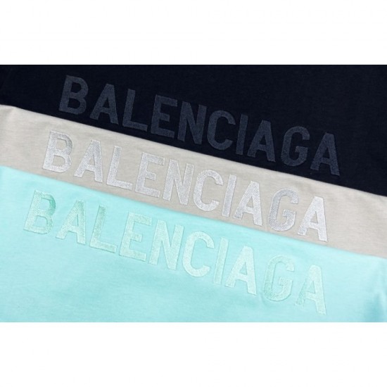 2022SS NEW Tops BALENCIAGA Balenciaga Men's and Women's Short Sleeve T-shirt 2022SS NEW Tops BALENCIAGA Balenciaga Men's and Women's Short Sleeve T-shirt