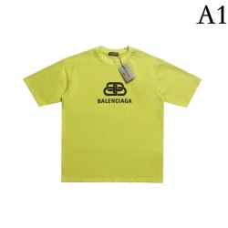 2022SS High Grade BALENCIAGA Balenciaga Men's and Women's Short Sleeve T-shirt