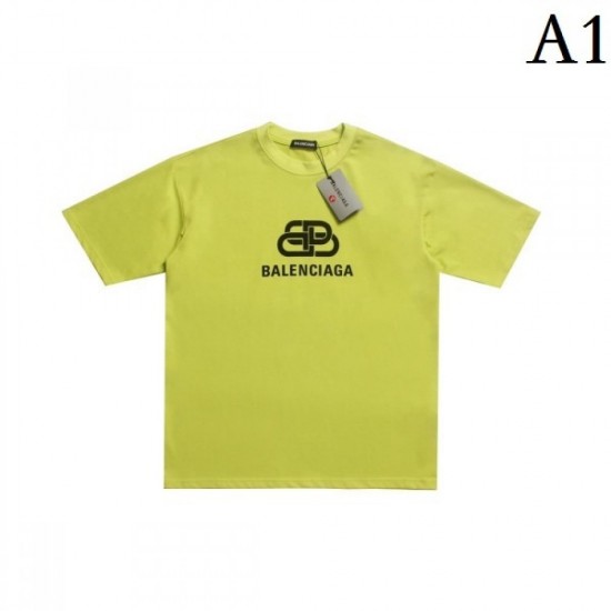 2022SS High Grade BALENCIAGA Balenciaga Men's and Women's Short Sleeve T-shirt 2022SS High Grade BALENCIAGA Balenciaga Men's and Women's Short Sleeve T-shirt