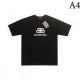 2022SS High Grade BALENCIAGA Balenciaga Men's and Women's Short Sleeve T-shirt 2022SS High Grade BALENCIAGA Balenciaga Men's and Women's Short Sleeve T-shirt