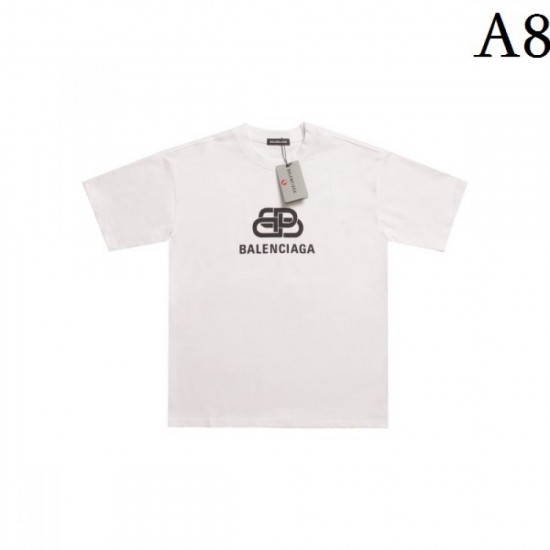 2022SS High Grade BALENCIAGA Balenciaga Men's and Women's Short Sleeve T-shirt 2022SS High Grade BALENCIAGA Balenciaga Men's and Women's Short Sleeve T-shirt