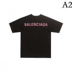 2022SS Limited quantity sale BALENCIAGA Balenciaga Men's and women's short sleeve T-shirt