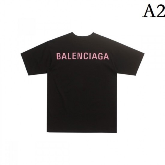 2022SS Limited quantity sale BALENCIAGA Balenciaga Men's and women's short sleeve T-shirt 2022SS Limited quantity sale BALENCIAGA Balenciaga Men's and women's short sleeve T-shirt
