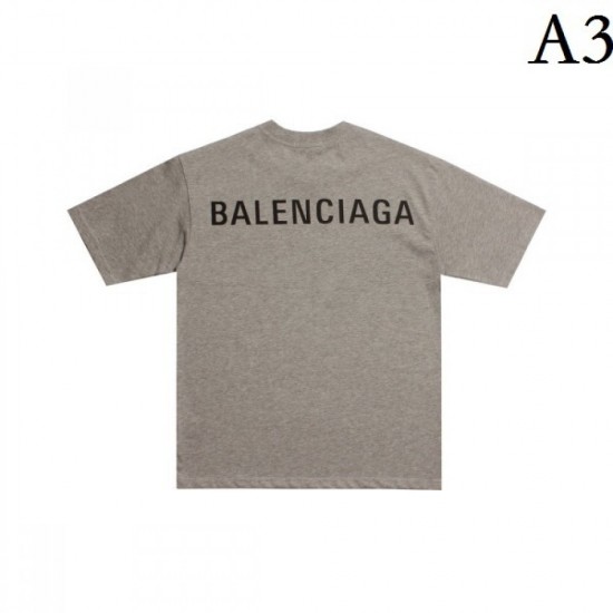2022SS Limited quantity sale BALENCIAGA Balenciaga Men's and women's short sleeve T-shirt 2022SS Limited quantity sale BALENCIAGA Balenciaga Men's and women's short sleeve T-shirt