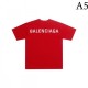 2022SS Limited quantity sale BALENCIAGA Balenciaga Men's and women's short sleeve T-shirt 2022SS Limited quantity sale BALENCIAGA Balenciaga Men's and women's short sleeve T-shirt