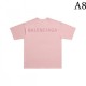 2022SS Limited quantity sale BALENCIAGA Balenciaga Men's and women's short sleeve T-shirt 2022SS Limited quantity sale BALENCIAGA Balenciaga Men's and women's short sleeve T-shirt
