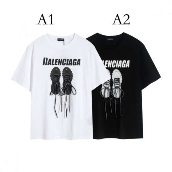 2022SS Design High BALENCIAGA Balenciaga Men's and Women's Short Sleeve T-shirt 2022SS Design High BALENCIAGA Balenciaga Men's and Women's Short Sleeve T-shirt