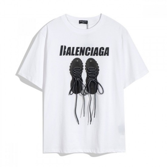 2022SS Design High BALENCIAGA Balenciaga Men's and Women's Short Sleeve T-shirt 2022SS Design High BALENCIAGA Balenciaga Men's and Women's Short Sleeve T-shirt