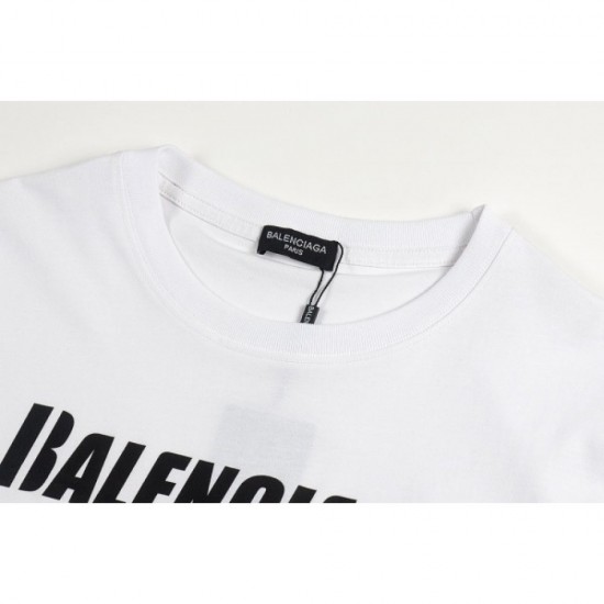 2022SS Design High BALENCIAGA Balenciaga Men's and Women's Short Sleeve T-shirt 2022SS Design High BALENCIAGA Balenciaga Men's and Women's Short Sleeve T-shirt
