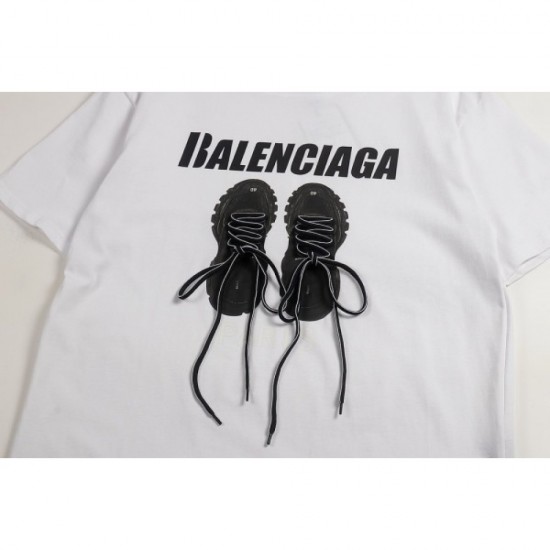 2022SS Design High BALENCIAGA Balenciaga Men's and Women's Short Sleeve T-shirt 2022SS Design High BALENCIAGA Balenciaga Men's and Women's Short Sleeve T-shirt