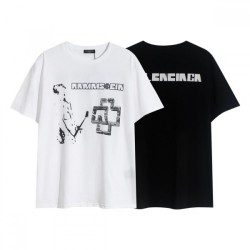2022SS Overwhelmingly popular BALENCIAGA Balenciaga Men's and women's short-sleeved T-shirt