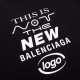 2022SS Presence group BALENCIAGA Balenciaga Men's and women's short-sleeved T-shirt 2022SS Presence group BALENCIAGA Balenciaga Men's and women's short-sleeved T-shirt