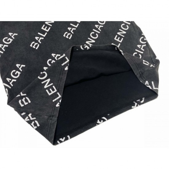 2022SS Attention point BALENCIAGA Balenciaga Men's and women's short-sleeved T-shirt 2022SS Attention point BALENCIAGA Balenciaga Men's and women's short-sleeved T-shirt