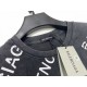 2022SS Attention point BALENCIAGA Balenciaga Men's and women's short-sleeved T-shirt 2022SS Attention point BALENCIAGA Balenciaga Men's and women's short-sleeved T-shirt