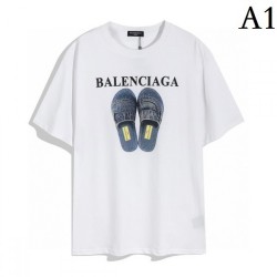 Fashionable men's T-shirt that goes half a step ahead 2022SS BALENCIAGA Balenciaga
