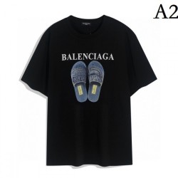 Fashionable men's T-shirt that goes half a step ahead 2022SS BALENCIAGA Balenciaga