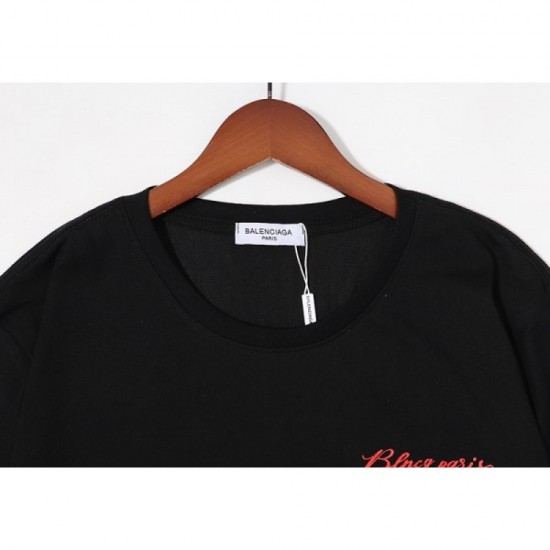 BALENCIAGA Balenciaga 2022SS men's short sleeve T-shirt spring and summer trendy item BALENCIAGA Balenciaga 2022SS men's short sleeve T-shirt spring and summer trendy item